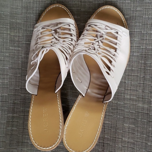 J CREW heels/ sandals 9.5 - Picture 9 of 10